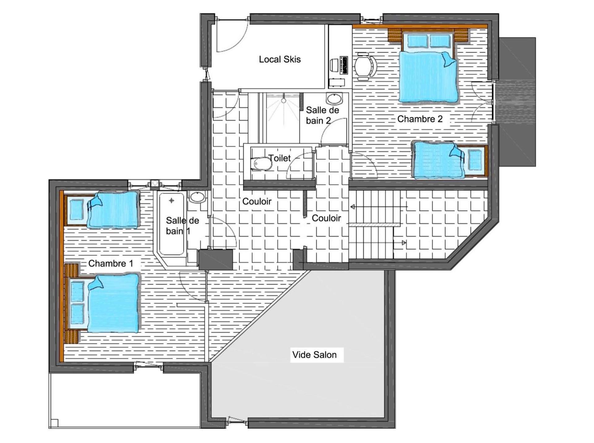 Chalet Rouge Ou Blanc Villard-Reculas Kültér fotó